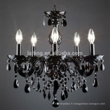 china lobby crystal led ceiling black lamp modern crystal chandelier